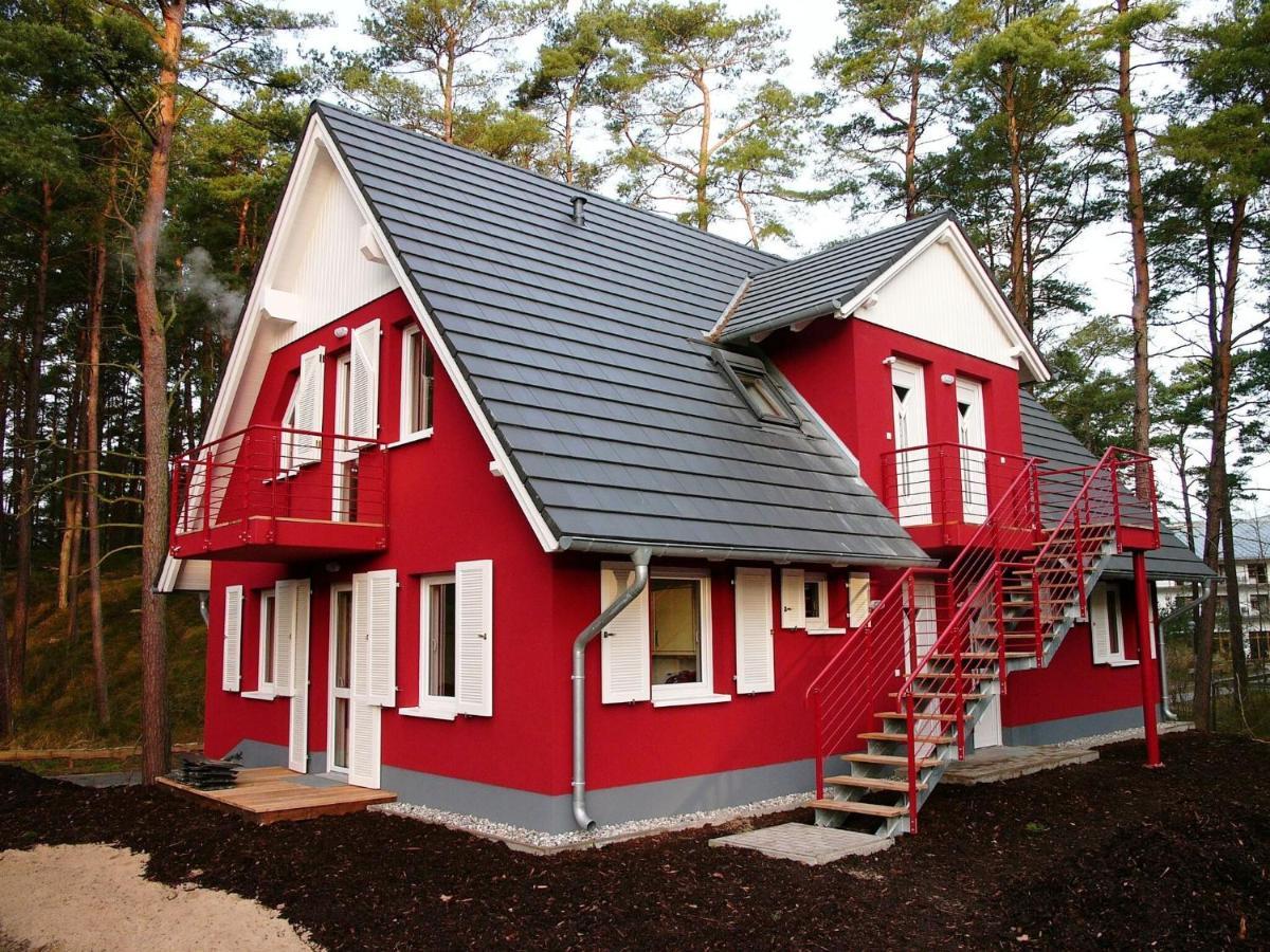 Appartementhaus In Trassenheide, Ferienwohnung Im Erdgeschoss Links 外观 照片